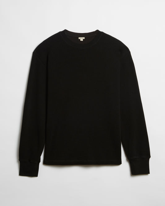 Waffle Long Sleeve Top