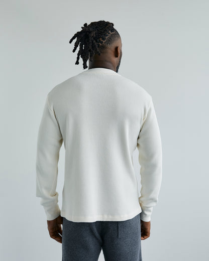 Waffle Long Sleeve Top