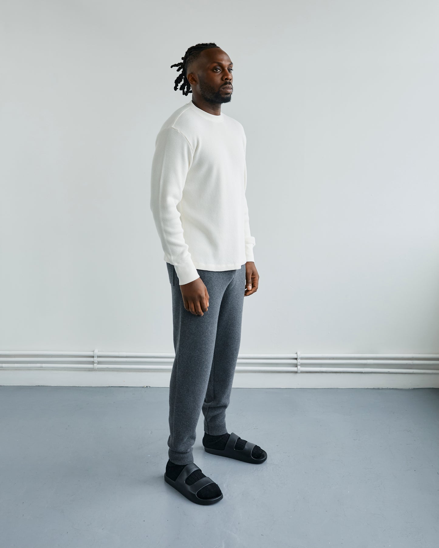 Waffle Long Sleeve Top