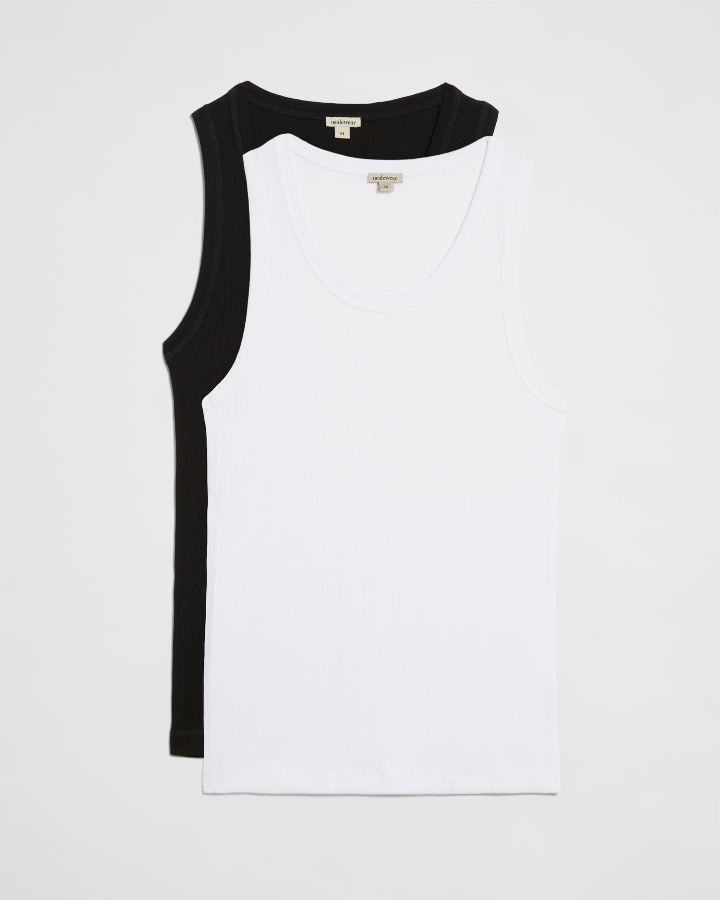 Ribbed Utility Tank Top - Mixed 2 Pk