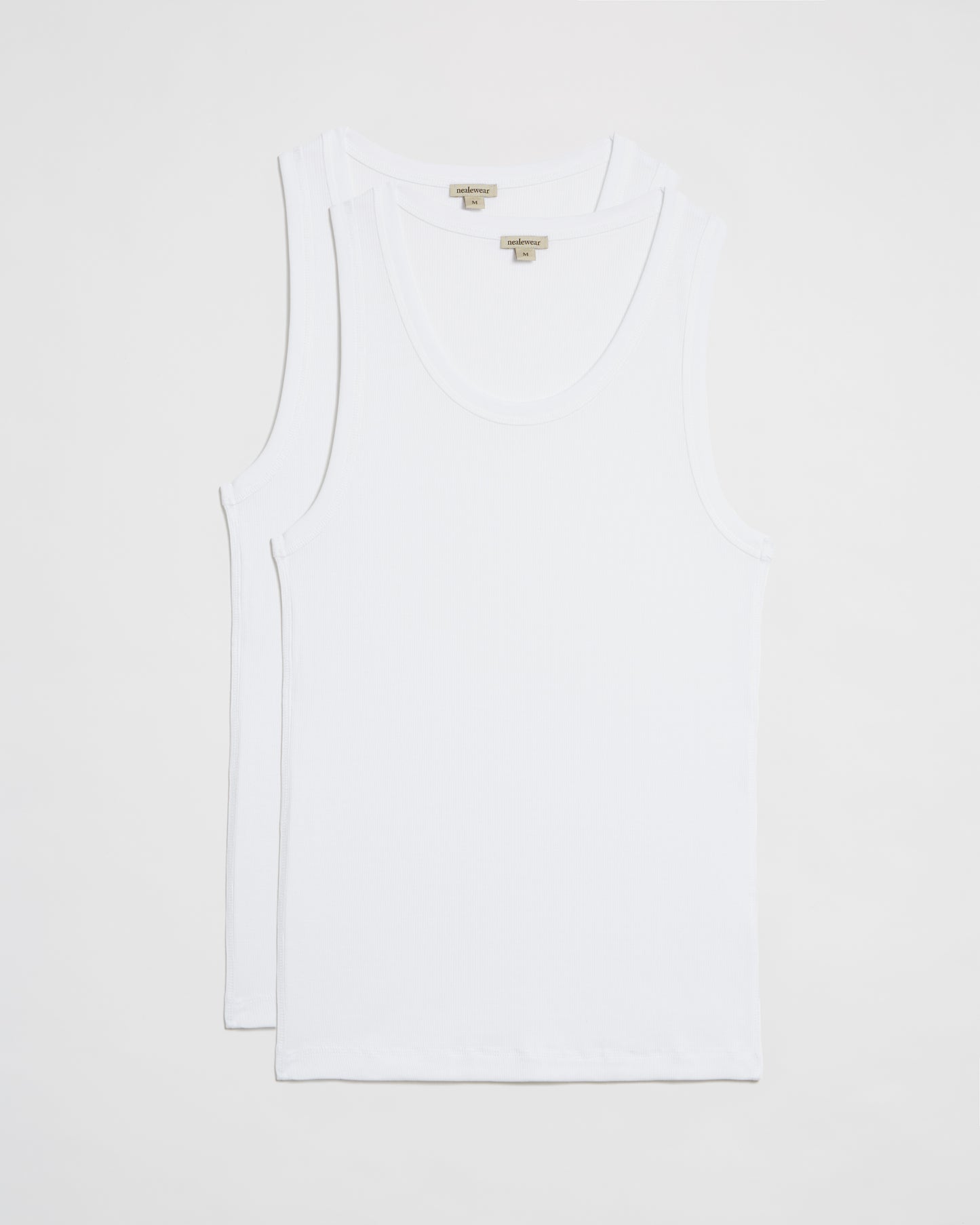 Ribbed Utility Tank Top -  2 Pk
